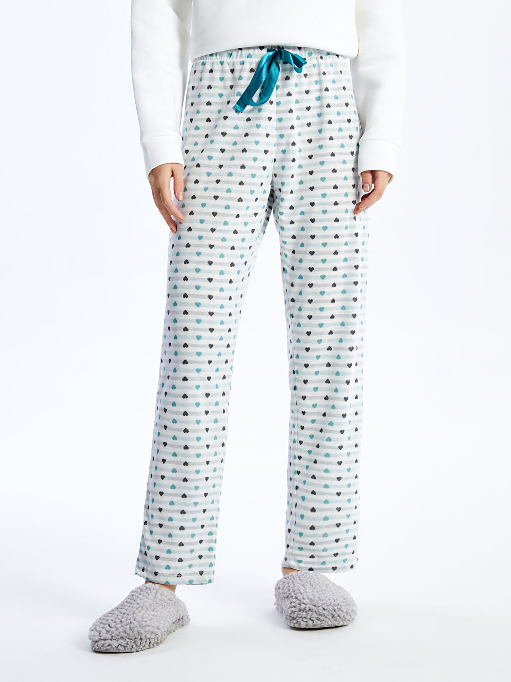 Women's Patterned Pyjama Bottoms with Elasticated Waist-2