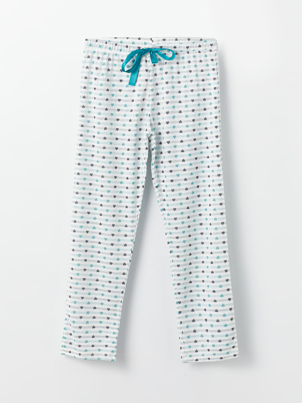 Women's Patterned Pyjama Bottoms with Elasticated Waist-4