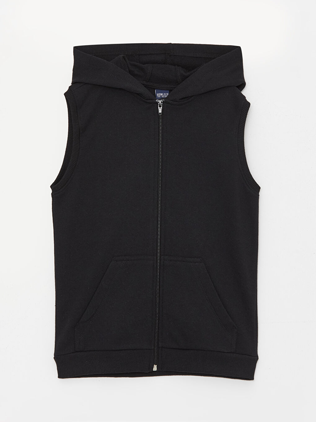 LCW ECO Hooded Basic Boy Zippered Vest -W3GP82Z4-CVL