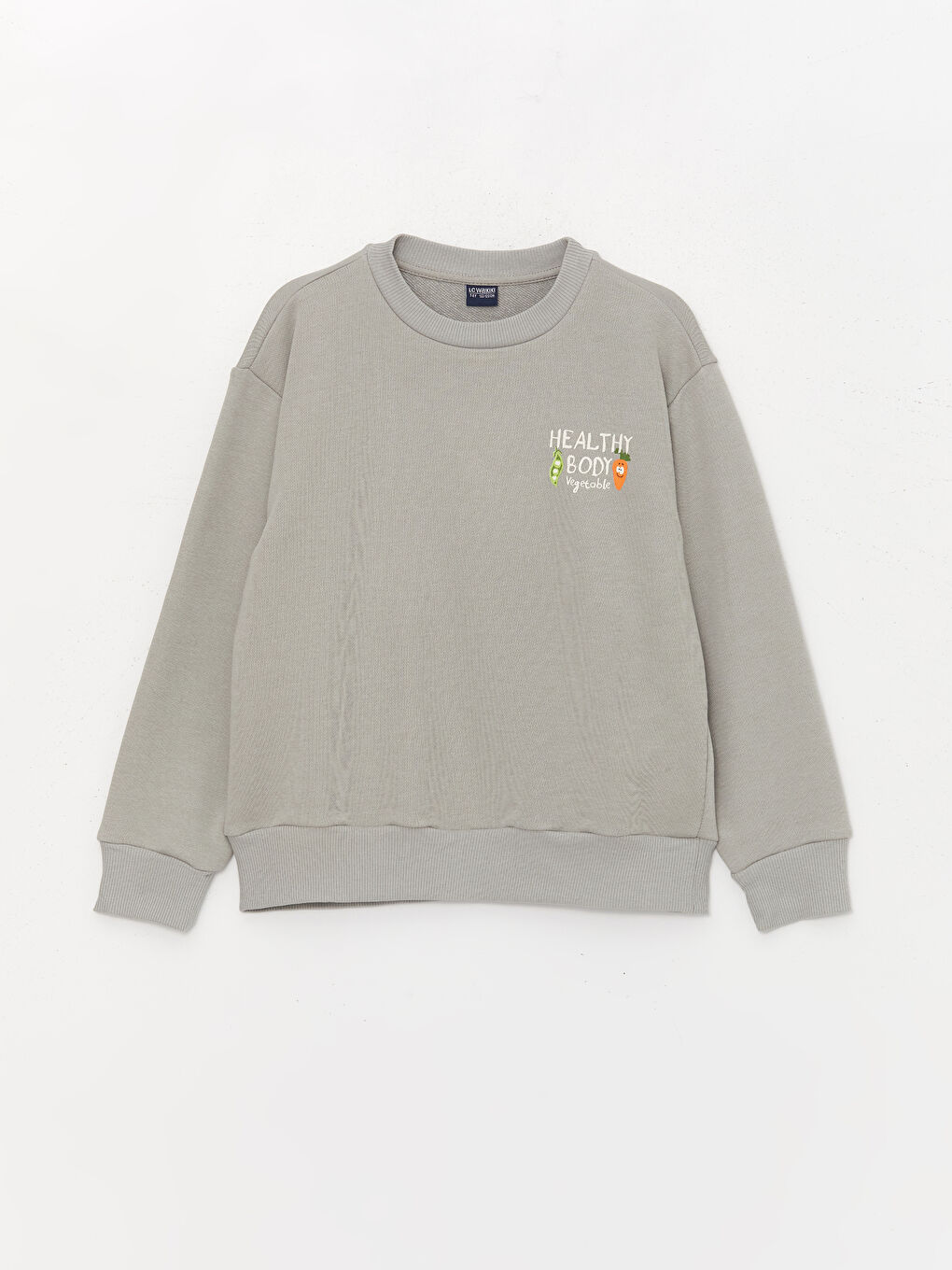 Rundhalsausschnitt Bedruckt Langarm Sweatshirt für Jungen