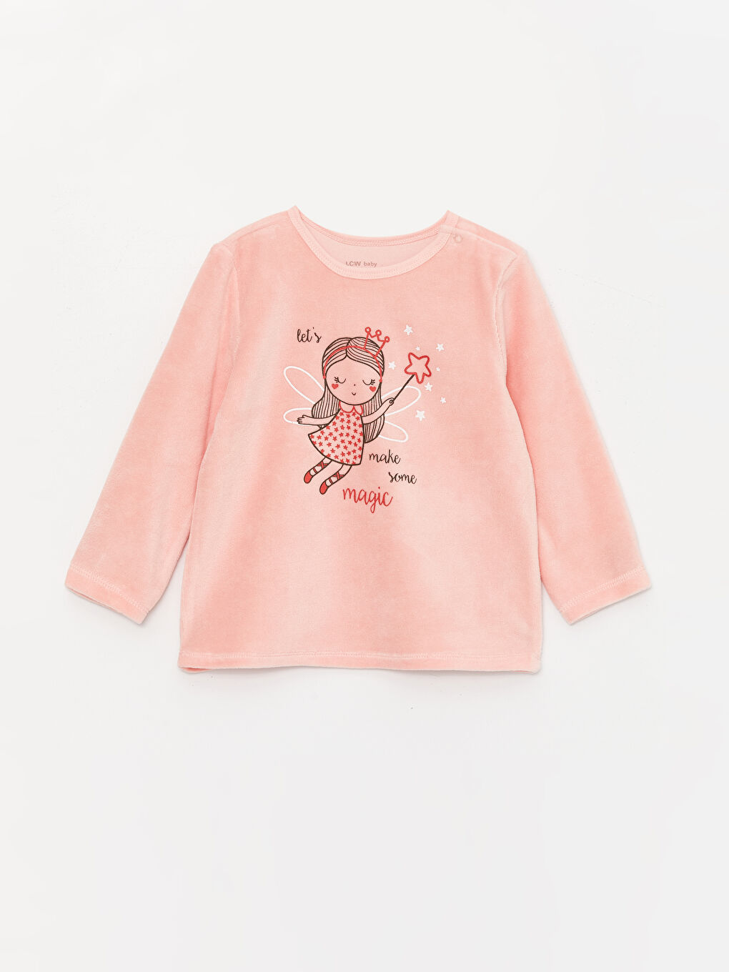 Tiskani dječji ženski pidžama set od 2 komada-1