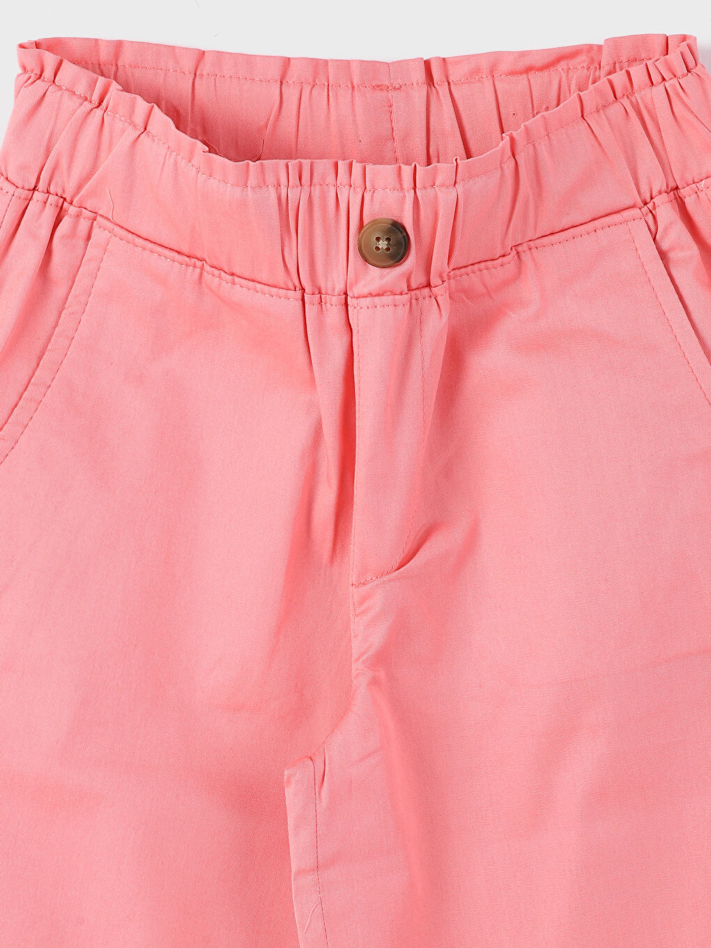 بنطلون واسع للبنات بخصر مرن-2