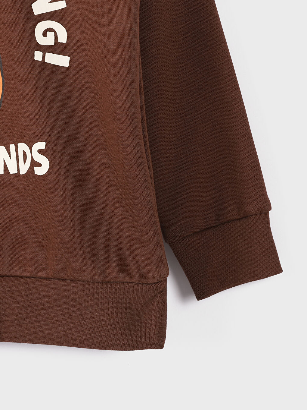 سويت شيرت مطبوع بكابوش للأولاد-1