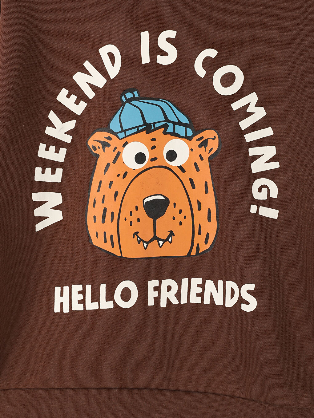 سويت شيرت مطبوع بكابوش للأولاد-2