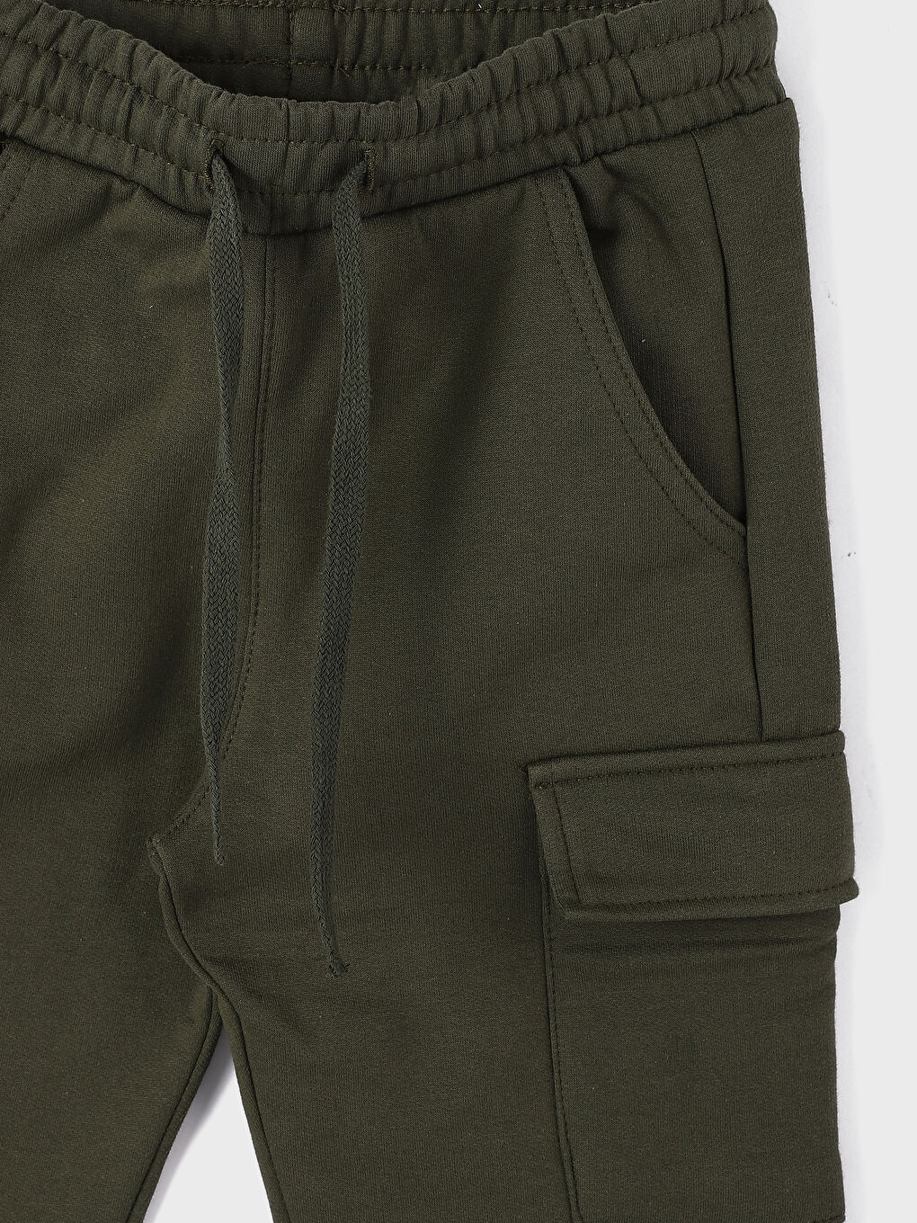 بنطال رياضي كارغو للأولاد بخصر مطاطي-2