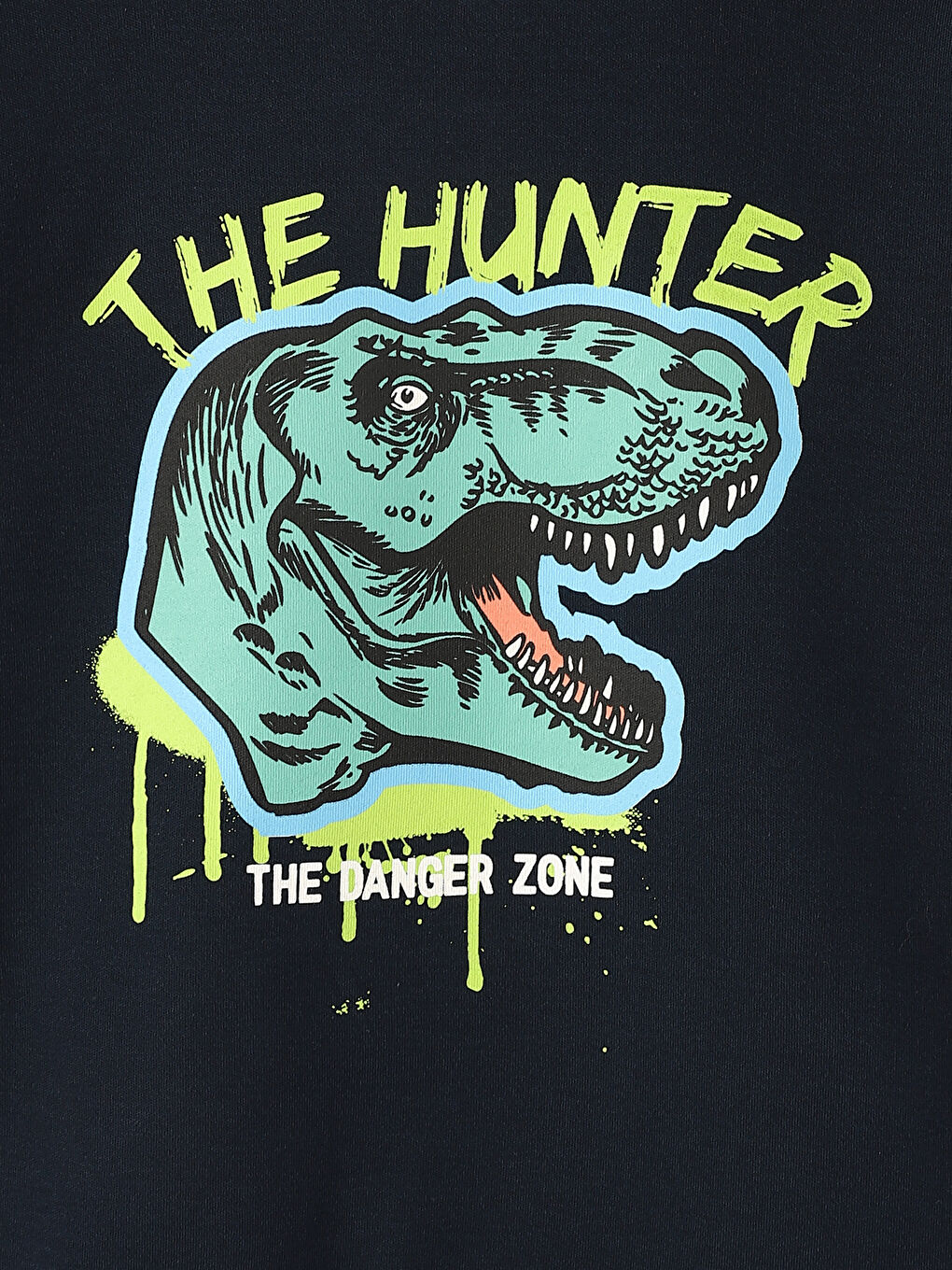 تيشيرت للأولاد بياقة دائرية مطبوع كم طويل-2