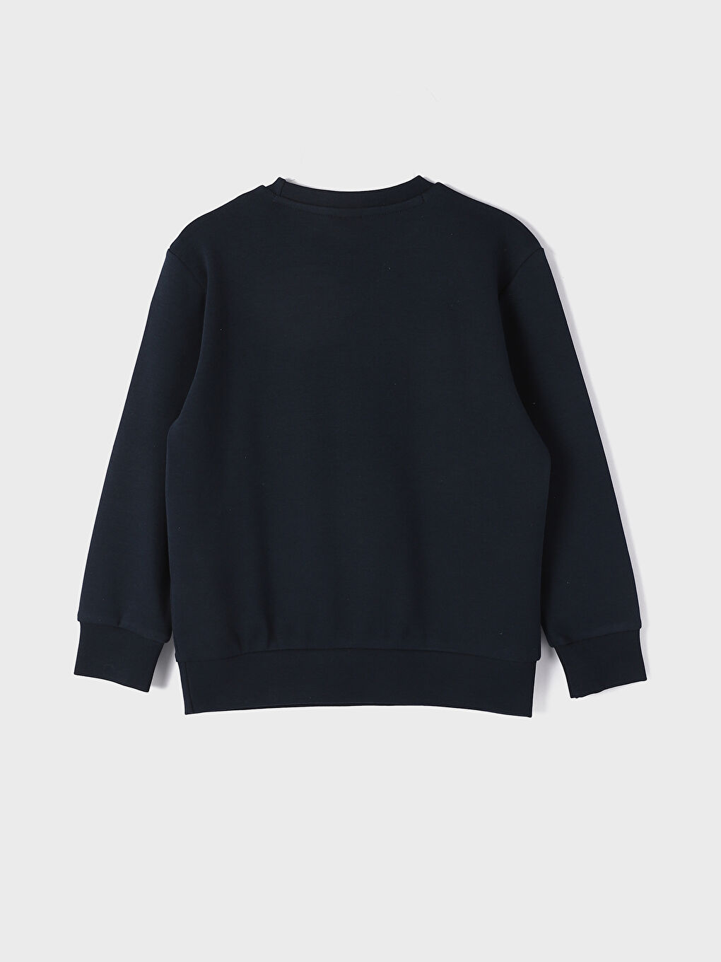 تيشيرت للأولاد بياقة دائرية مطبوع كم طويل-1