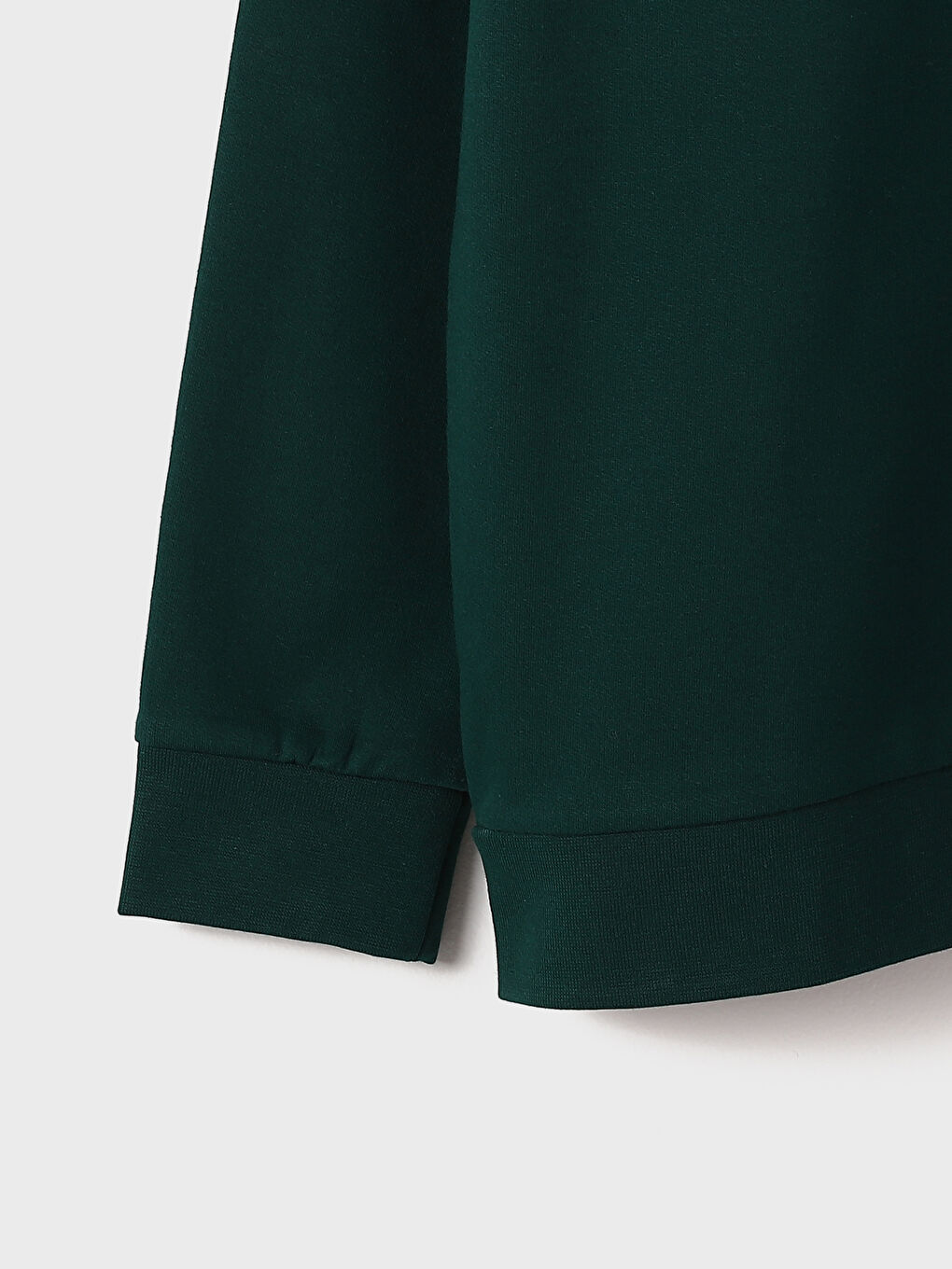 Crew Neck Printed Long Sleeve Boys' Sweatshirt-1