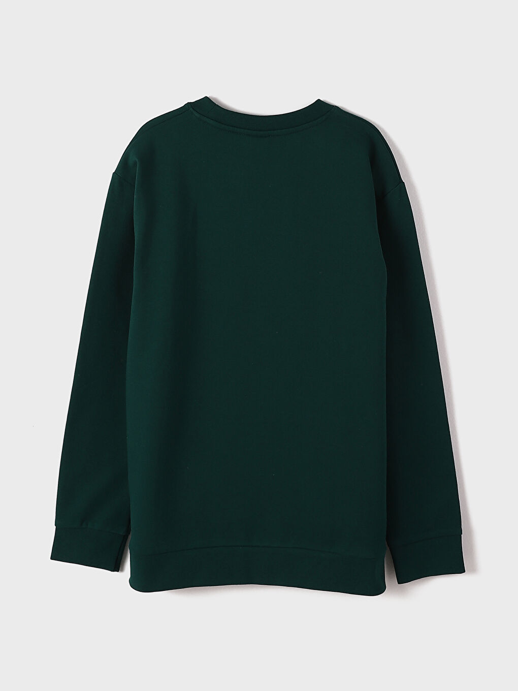 Crew Neck Printed Long Sleeve Boys' Sweatshirt-3