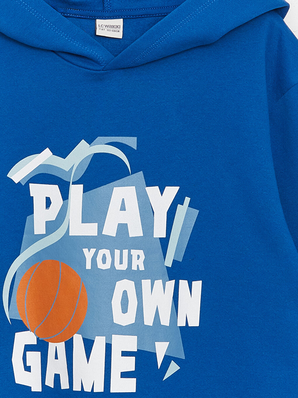 Hooded Printed Long Sleeve Boy Sweatshirt and Sweatpants-2