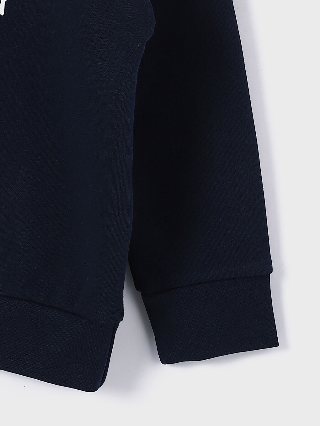 سويت شيرت بسحاب للأولاد بياقة قمع وكم طويل مطبوع-3