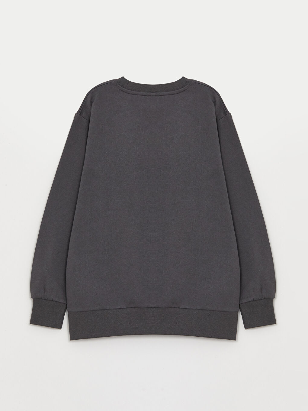 Rahat Kalıp Bisiklet Yaka Baskılı Erkek Çocuk Sweatshirt-4