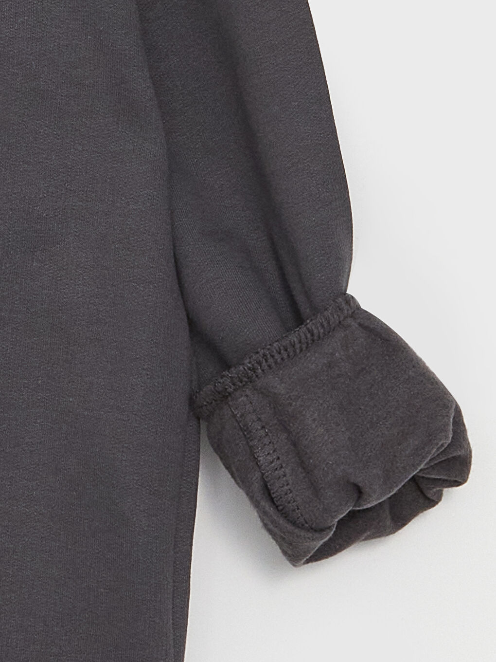 Rahat Kalıp Bisiklet Yaka Baskılı Erkek Çocuk Sweatshirt-5