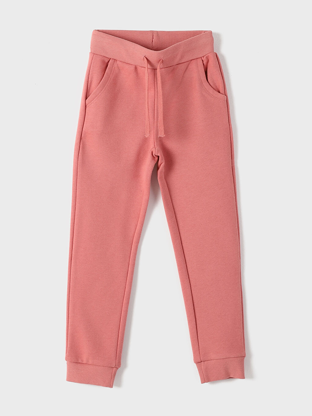 Elasticated Waist Thick Basic Baby Girls' Sweatpants