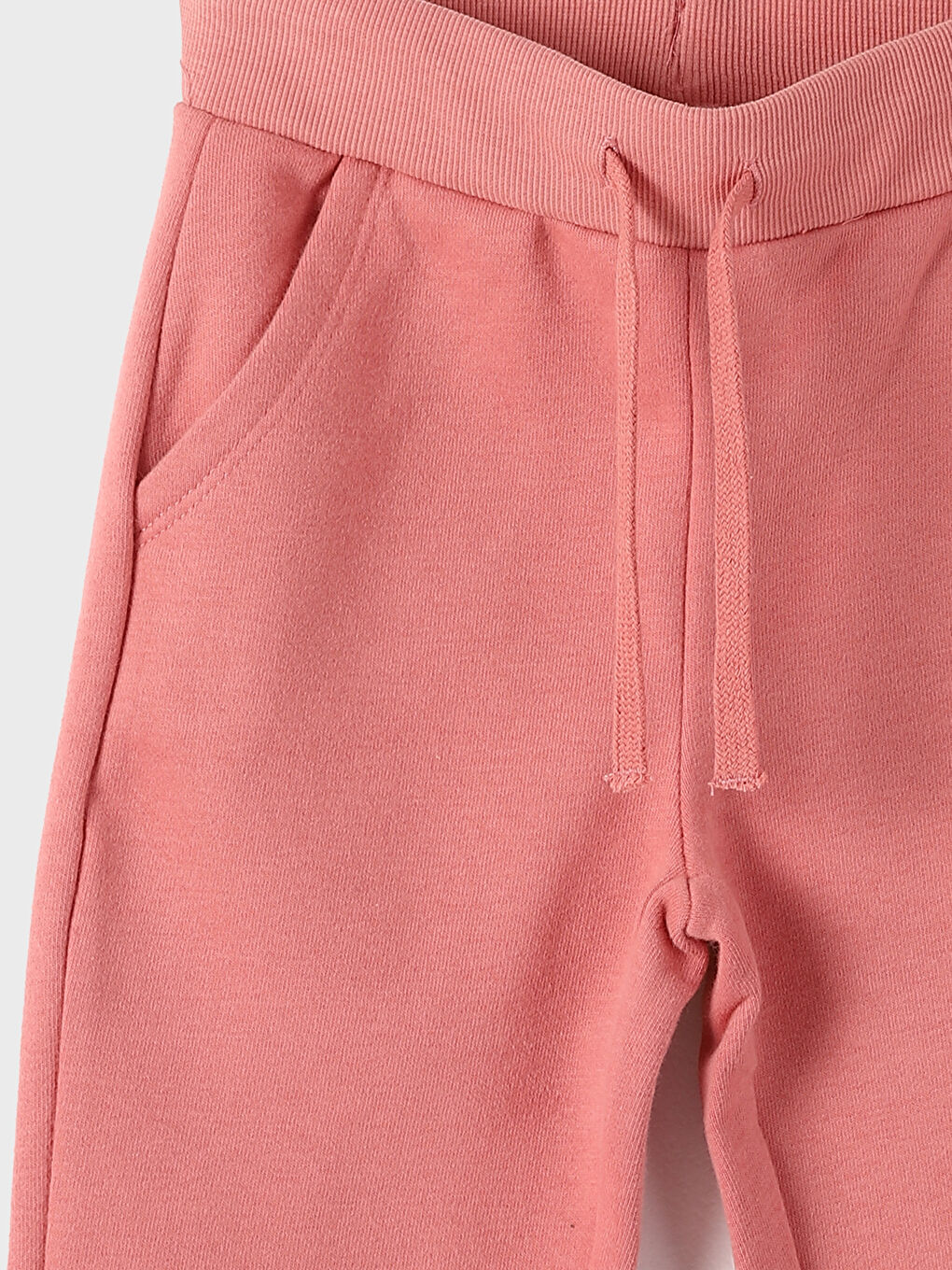 Elasticated Waist Thick Basic Baby Girls' Sweatpants-3