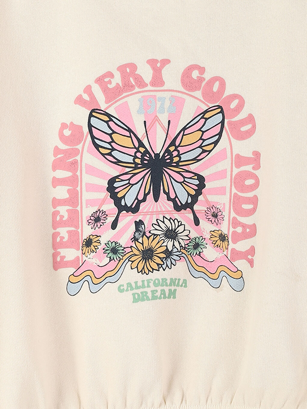 Crew Neck Girls' Sweatshirt and Pants-6