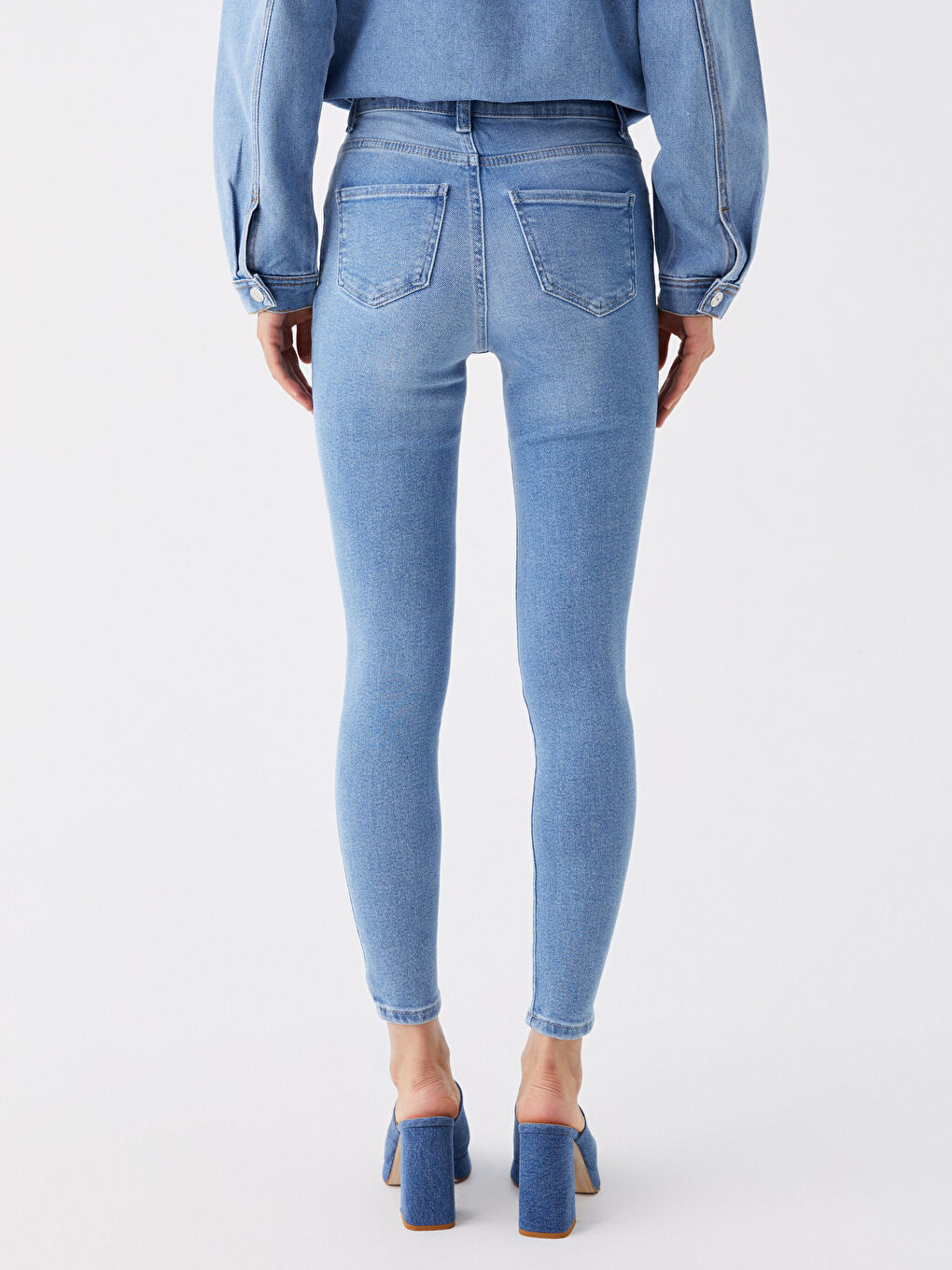 İndigo Jüpiter Süper Skinny Fit Kadın Jean Pantolon-4