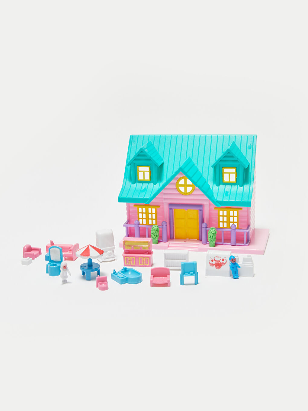 Kız Çocuk Oyuncak Ev Seti-1