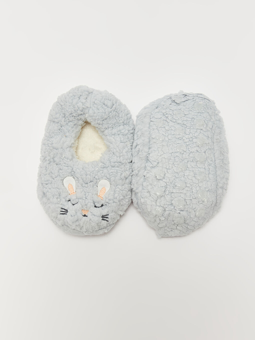 LCW STEPS Embroidered Plush Girls' House Shoes -W3GV03Z4-V8N