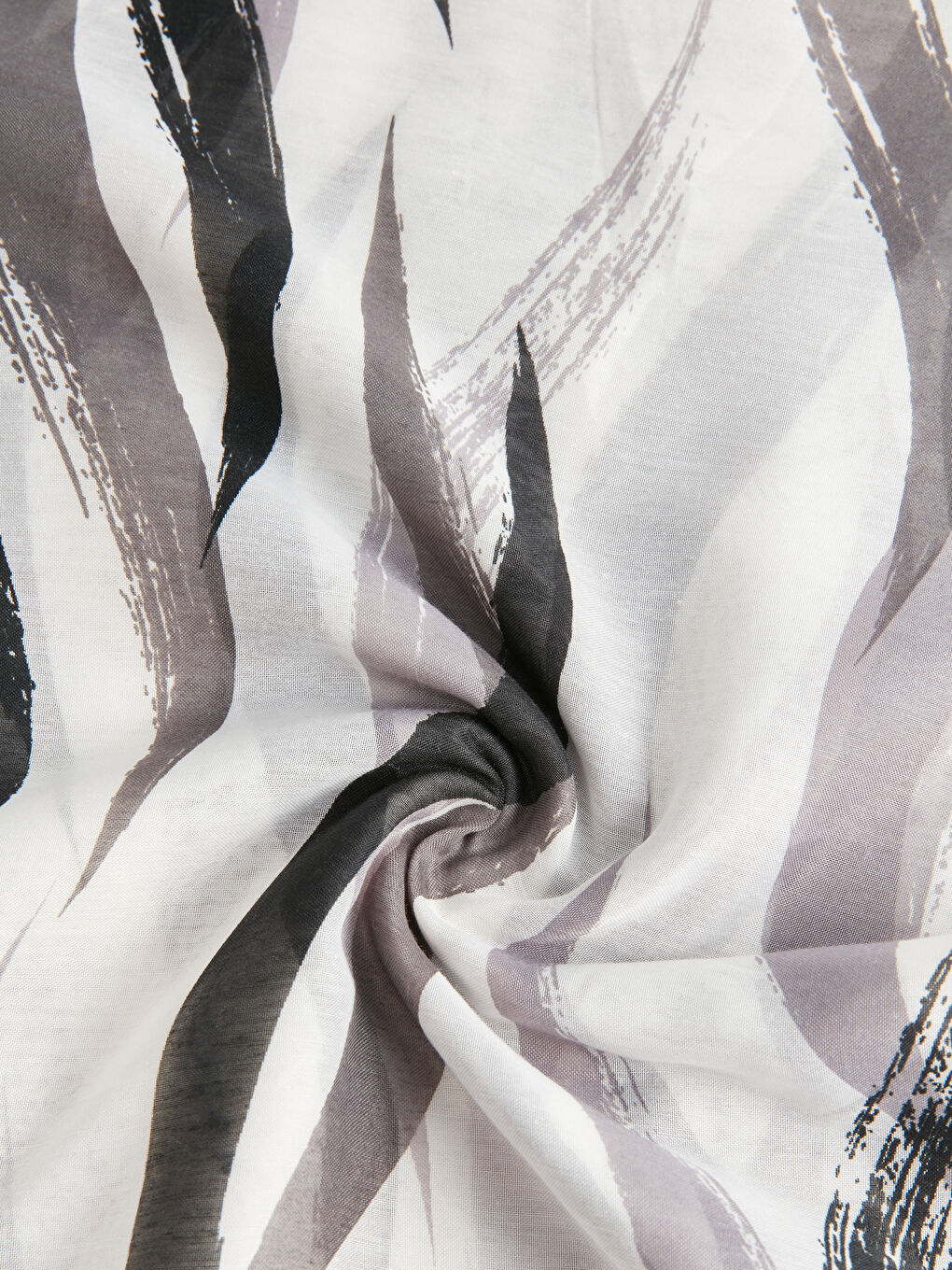 Beyaz Desenli Kadın Şal-2