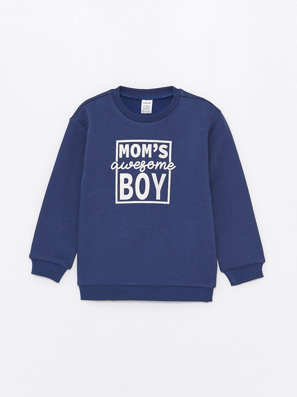 سويت شيرت للأولاد الرضع بكم طويل مطبوع عبوة من قطعتين-4