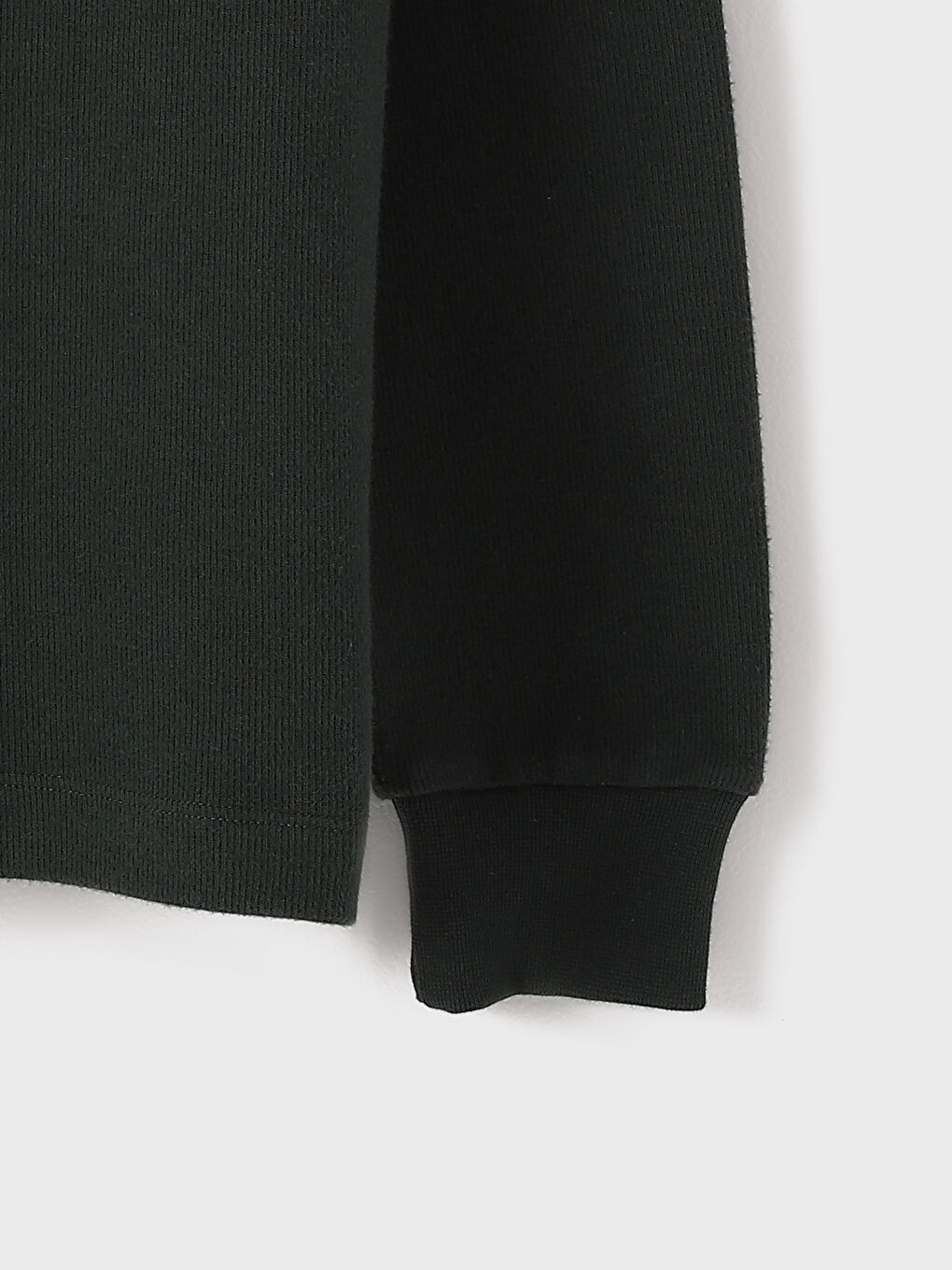 سويت شيرت ياقة قمع للرجال-1