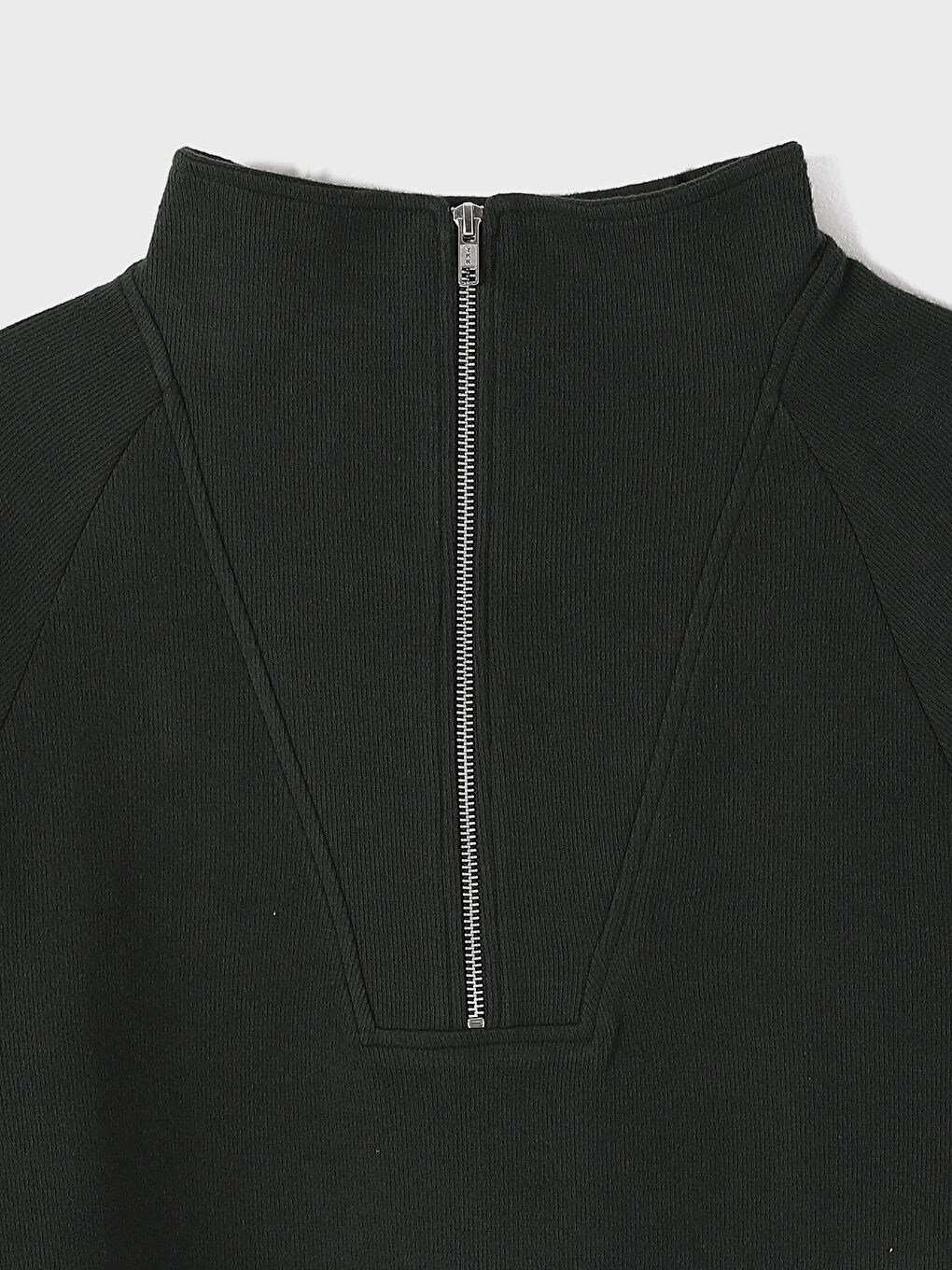 سويت شيرت ياقة قمع للرجال-2