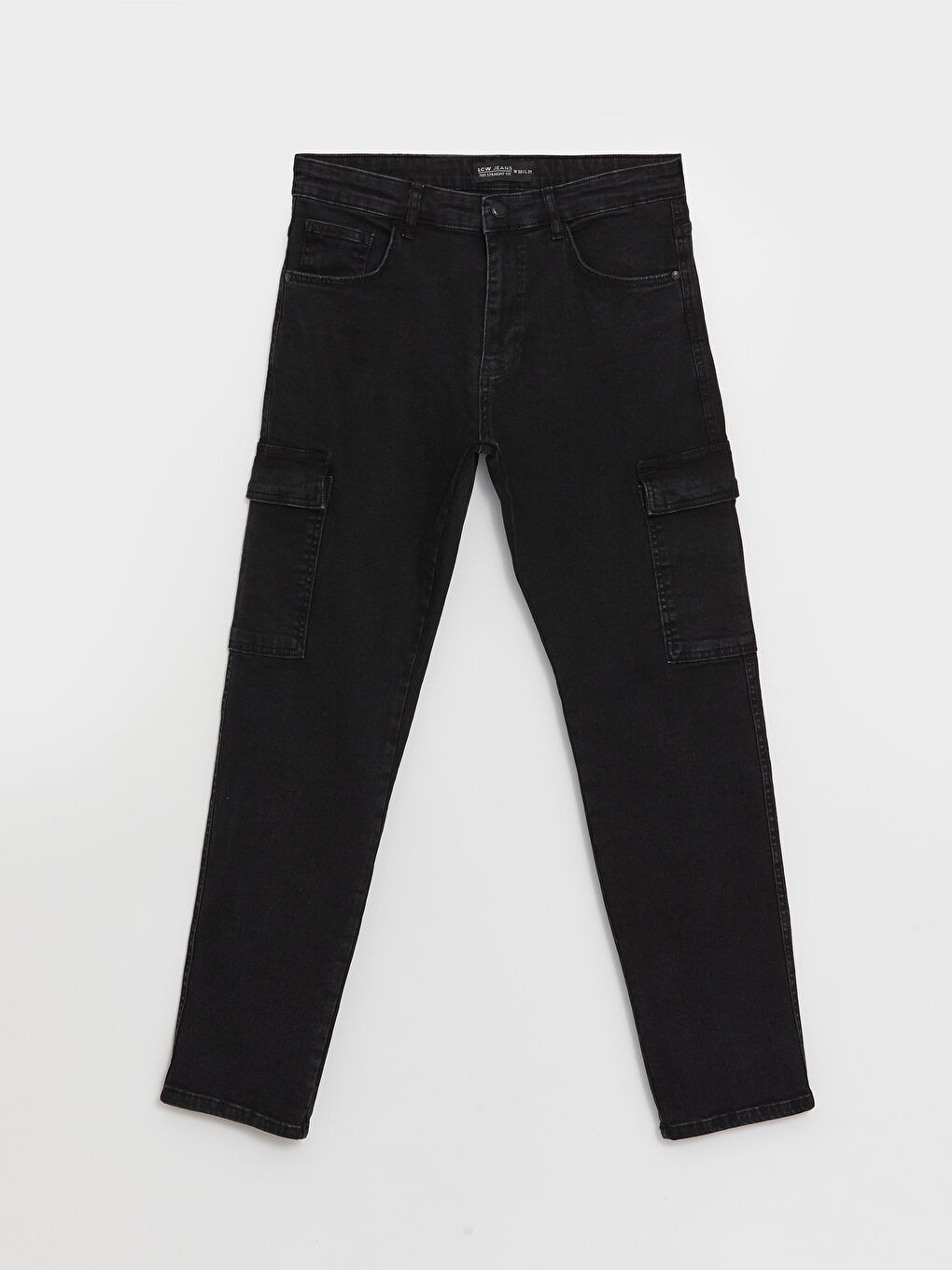 Siyah 700 Straight Fit Erkek Jean Pantolon-5