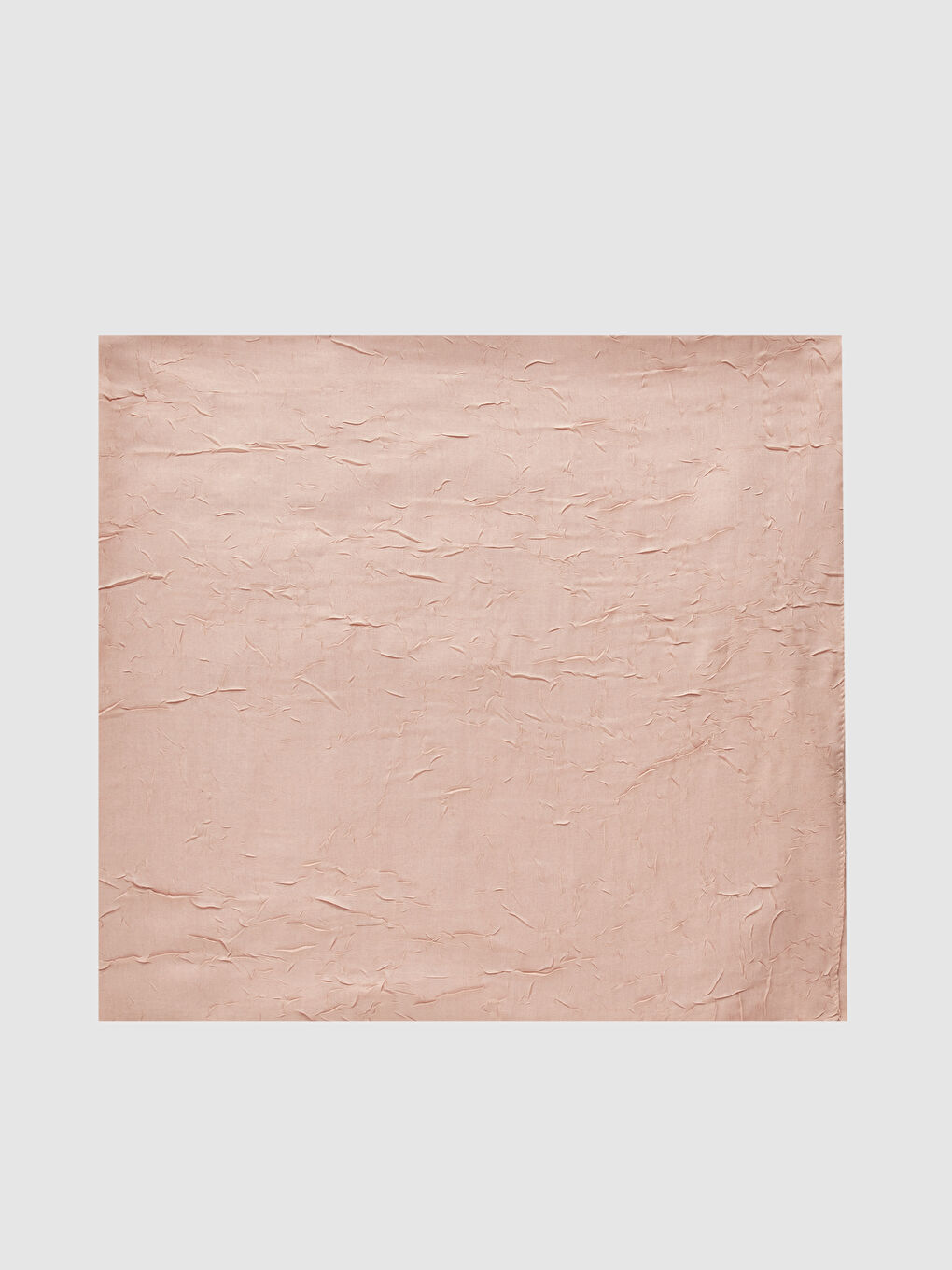 Bej Kendinden Desenli Kadın Şal-1