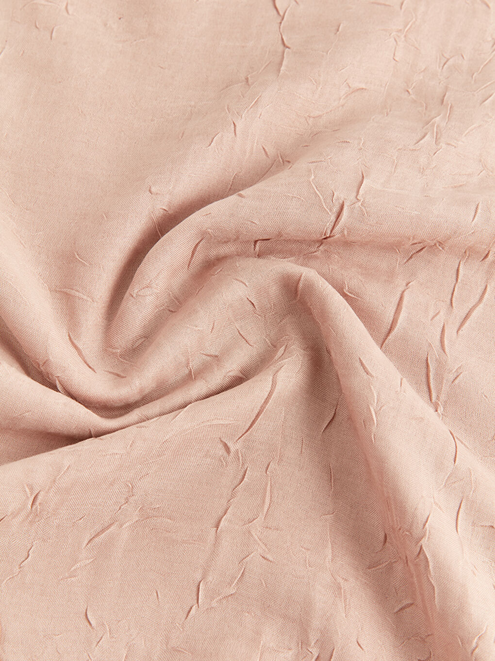 Bej Kendinden Desenli Kadın Şal-2