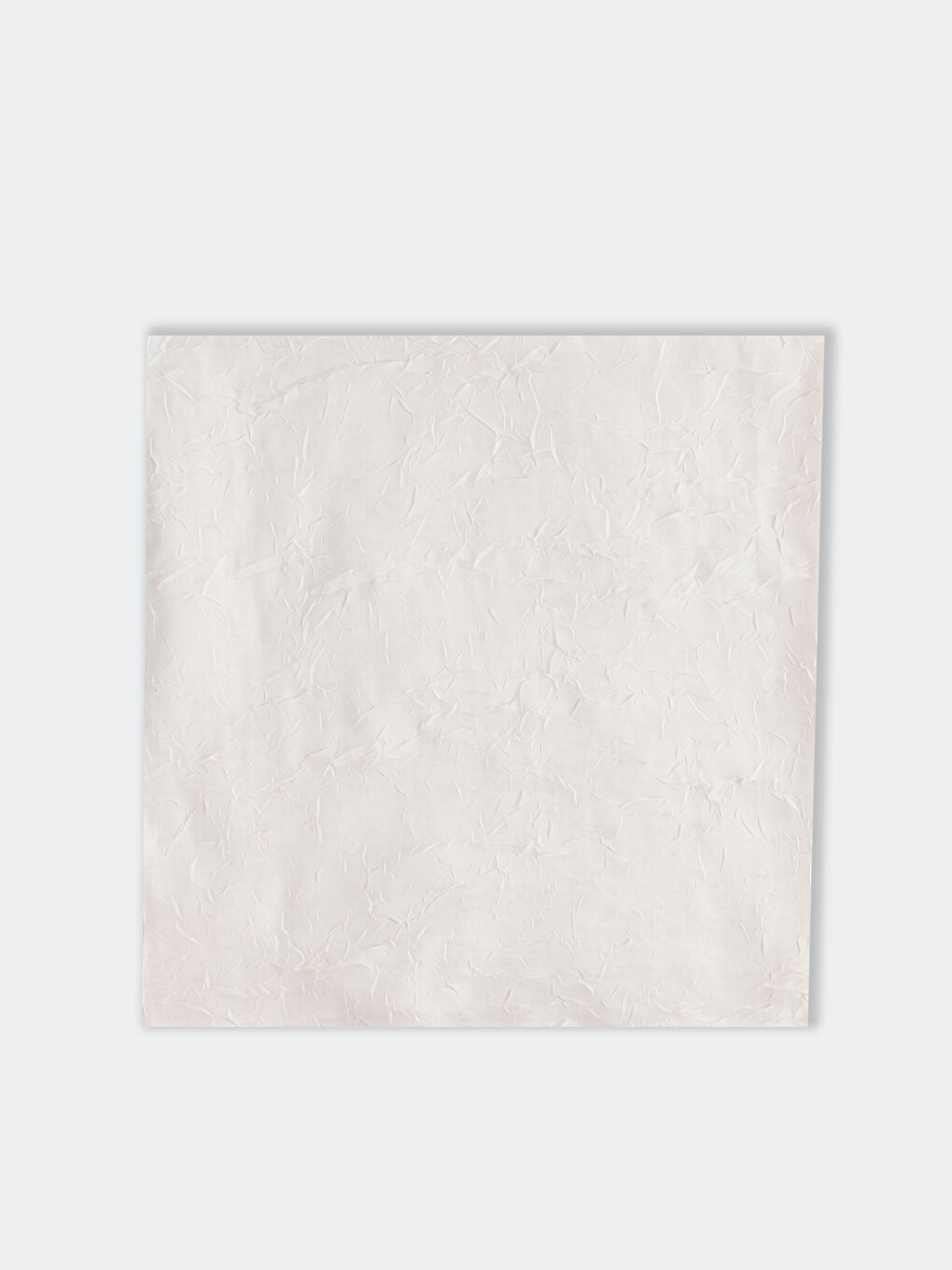 Ekru Kendinden Desenli Kadın Şal-1