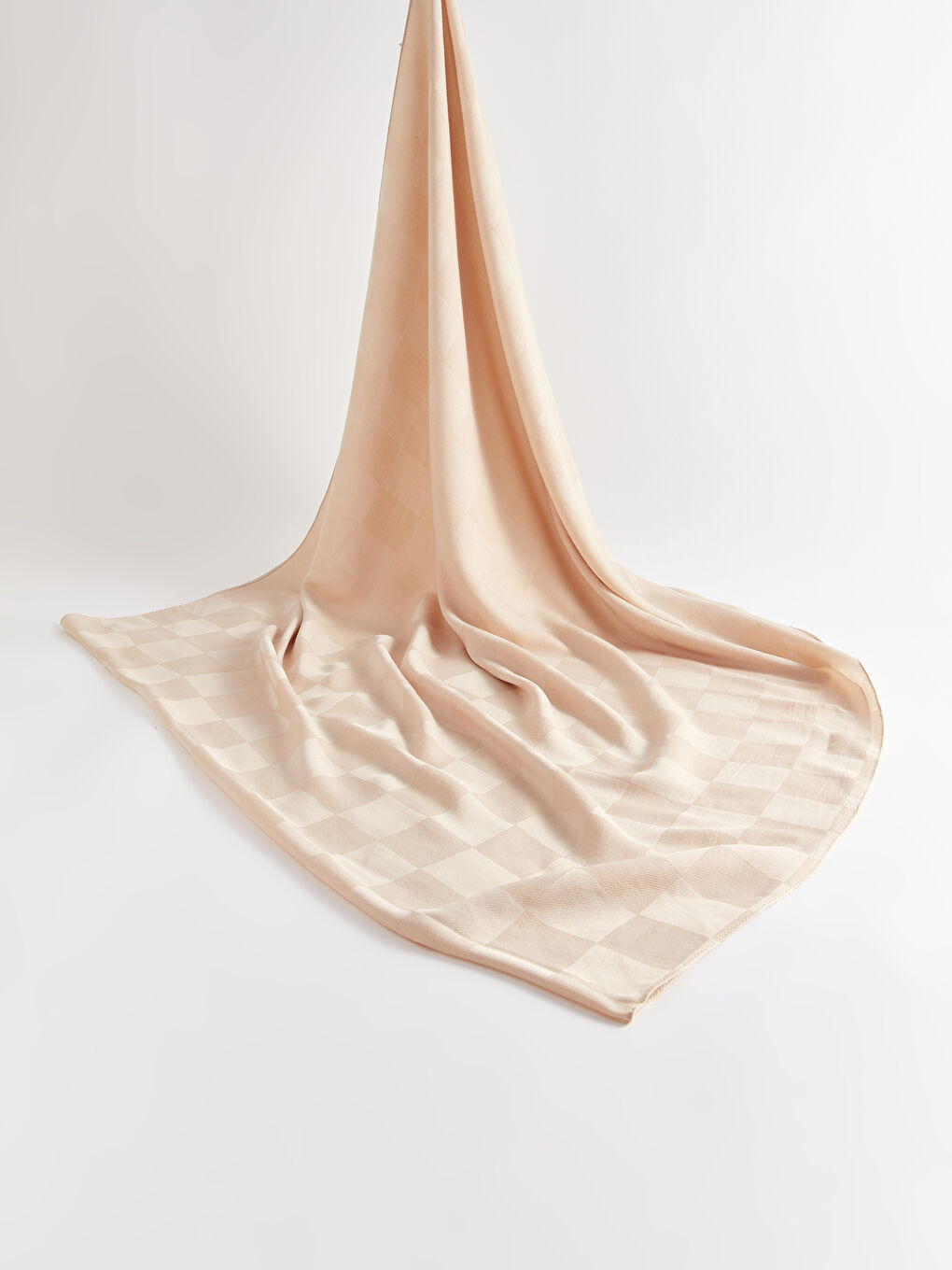 Plaid Woven Women's Shawl-1