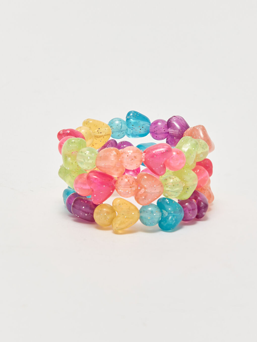 Karışık Boncuklu  Kız Çocuk Bileklik Seti