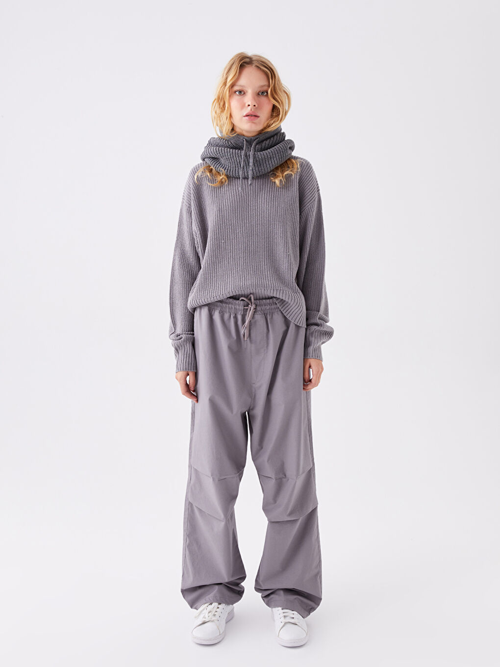 XSIDE Pull-over en Tricot à Col Rond à Motifs Manches Longues pour Femmes -W3H458Z8-VDL