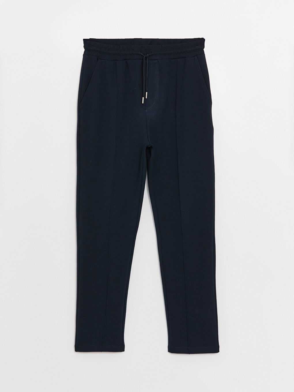 Lacivert Standart Kalıp Erkek Eşofman Altı-5