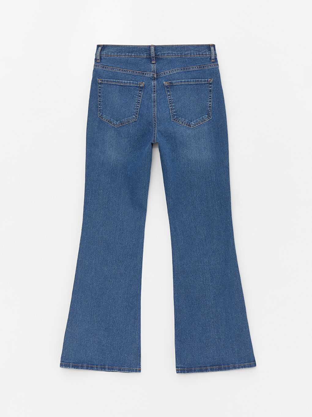 LCW Jeans Orta İndigo Rodeo Mars Flare Kadın Jean Pantolon - 6