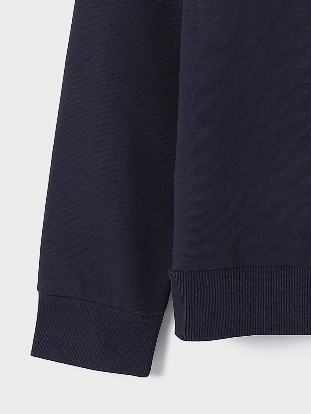 سويت شيرت سادة بياقة دائرية للسيدات-3