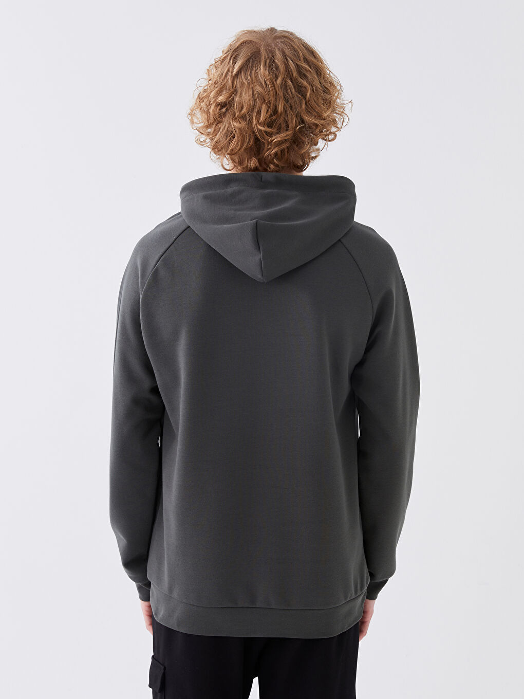 Xside Active Koyu Yeşil Uzun Kollu Erkek Hoodie - 4