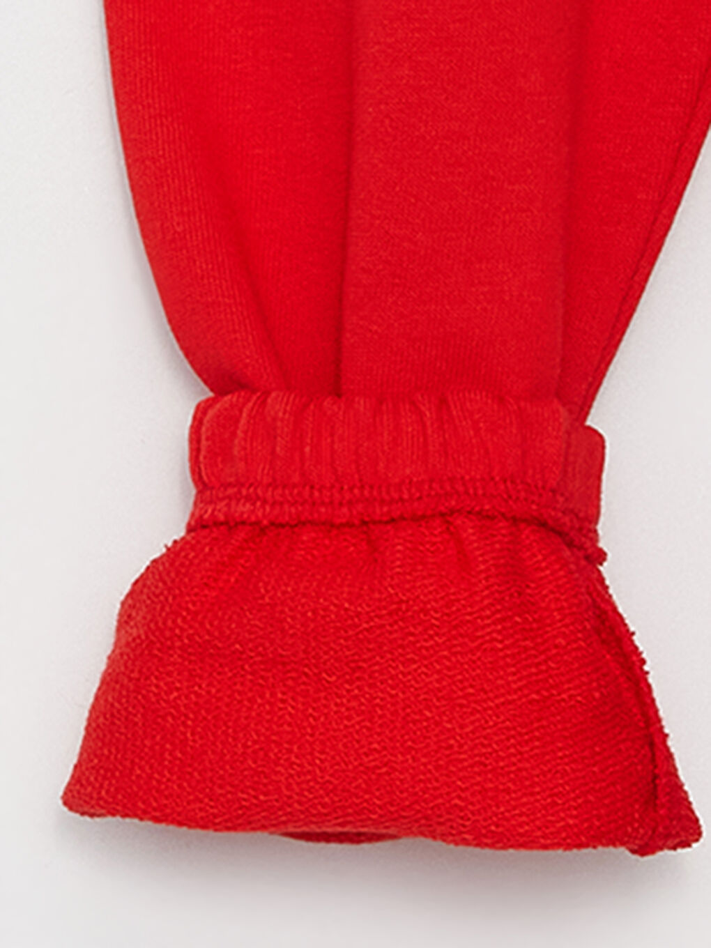 Lila Beli Lastikli Baskılı Kız Bebek Eşofman Alt 2'li-3