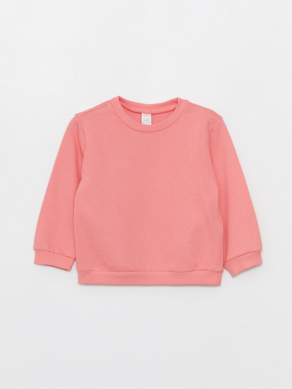 Pembe Bisiklet Yaka Baskılı Kız Bebek Sweatshirt 3'lü-1