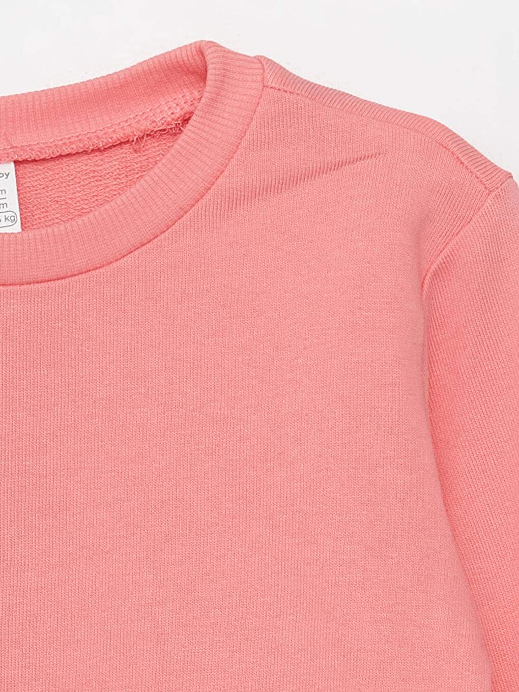 Pembe Bisiklet Yaka Baskılı Kız Bebek Sweatshirt 3'lü-2