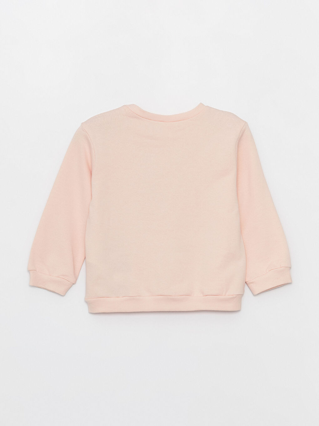 Pembe Bisiklet Yaka Baskılı Kız Bebek Sweatshirt 3'lü-8