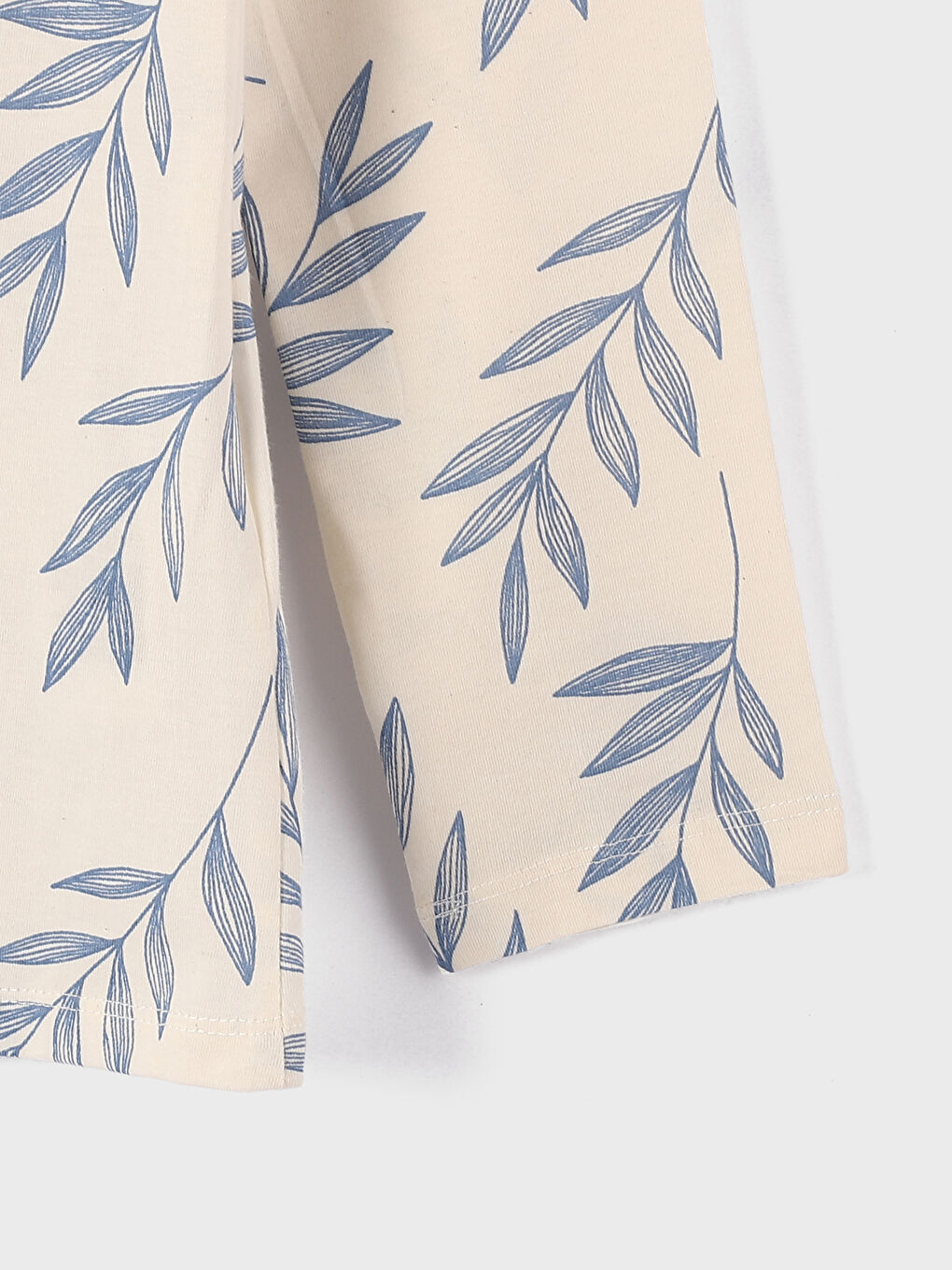 Shirt Collar Patterned Women's Pyjama Set-2