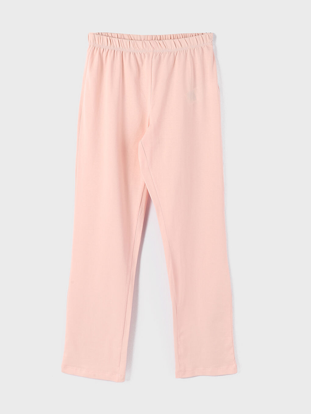 طقم بيجامة كم طويل مطبوع بياقة دائرية للسيدات-5