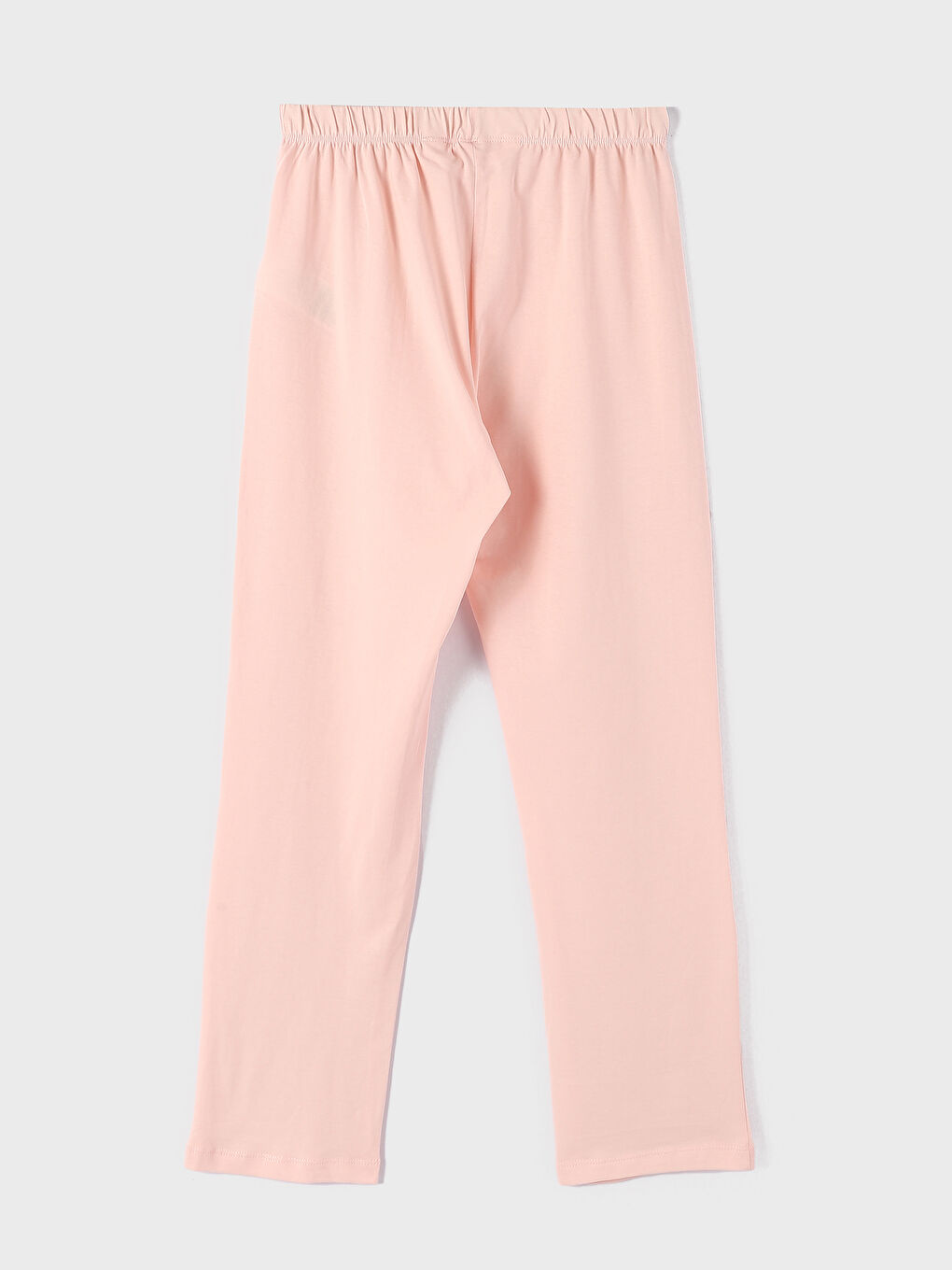 طقم بيجامة كم طويل مطبوع بياقة دائرية للسيدات-6