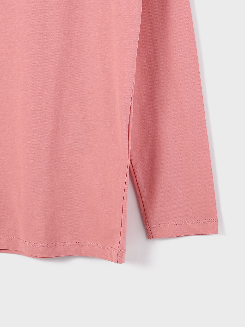 طقم بيجامة كم طويل مطبوع بياقة دائرية للسيدات-4