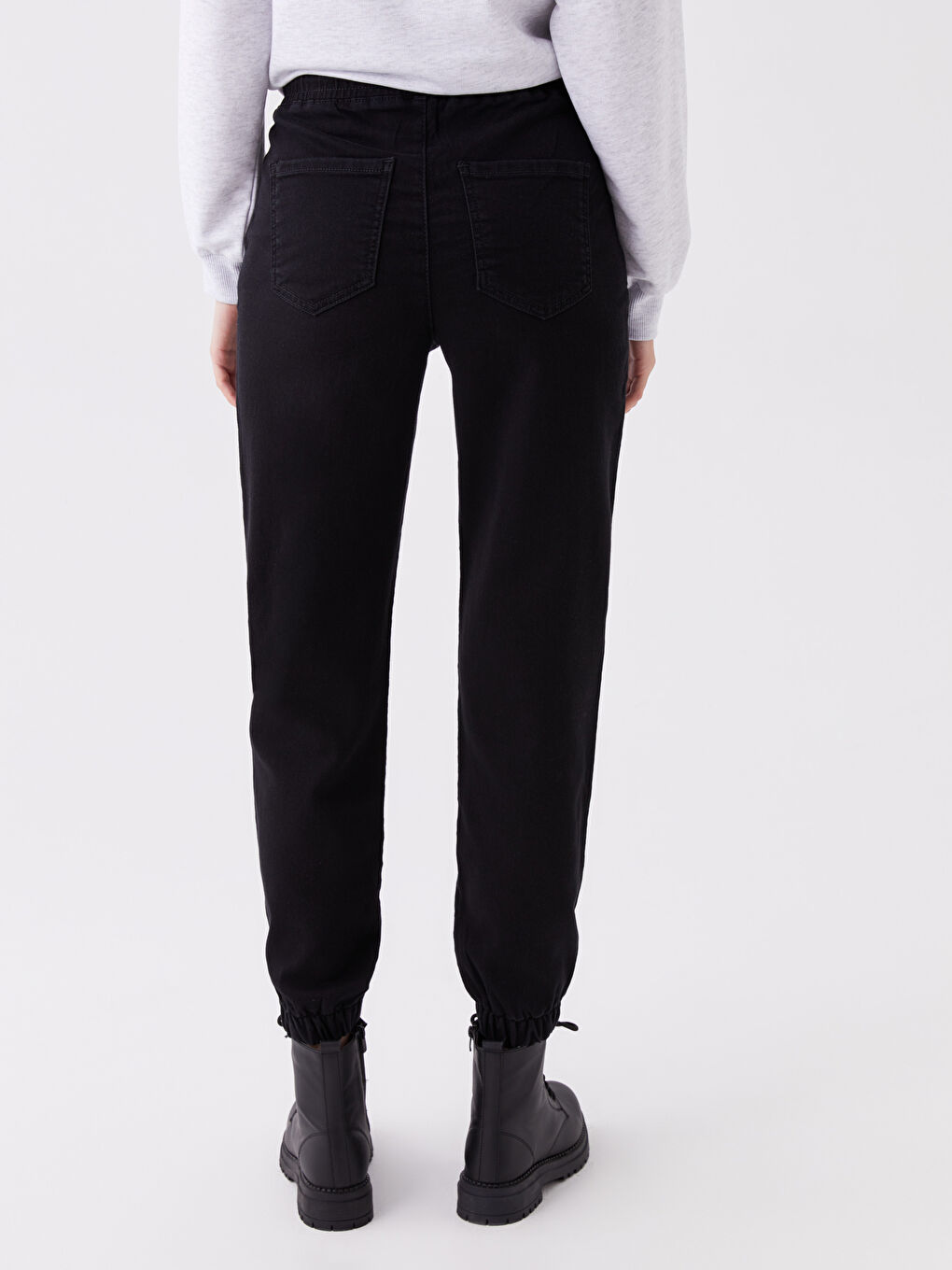 LCW Jeans Elasticated Waist Jogger Women's Jeans -W3H948Z8-327