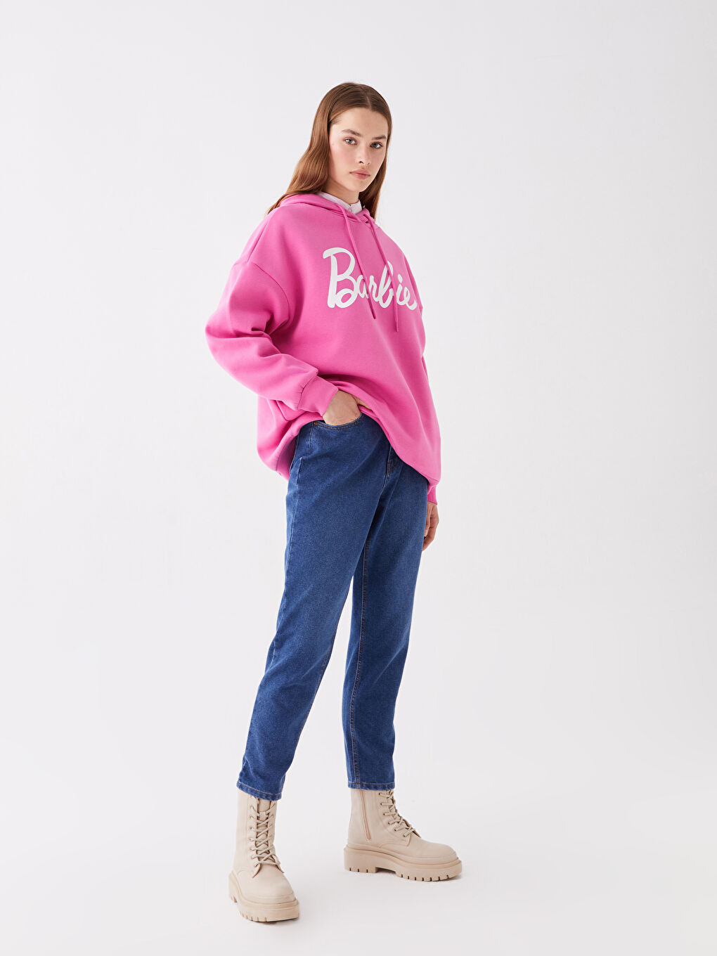 LCW Jeans جینزی فیتی دایکانە بۆ ژنان -W3H950Z8-507