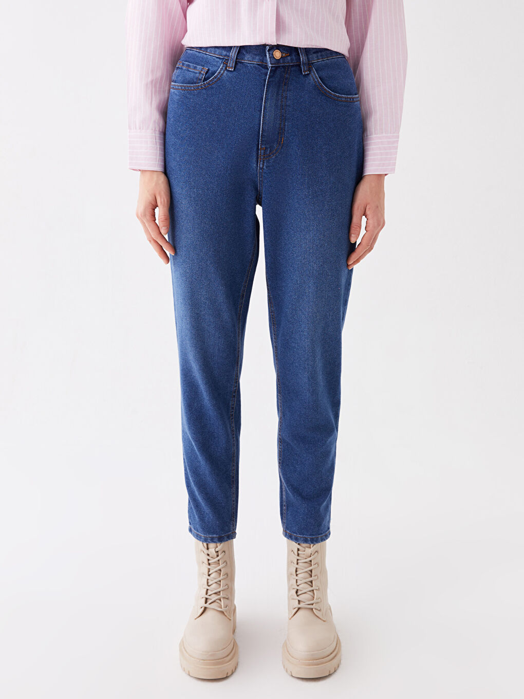 LCW Jeans جینزی فیتی دایکانە بۆ ژنان -W3H950Z8-507