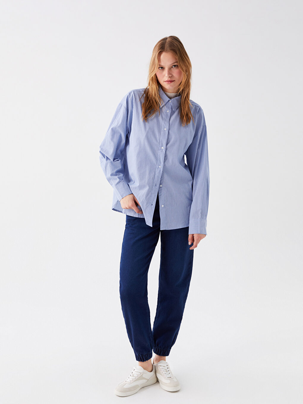 LCW Jeans Elasticated Waist Jogger Women's Jeans -W3H951Z8-507